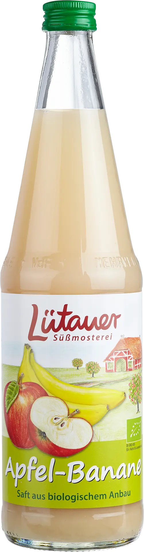 Lütauer Bio-Apfel-Bananensaft