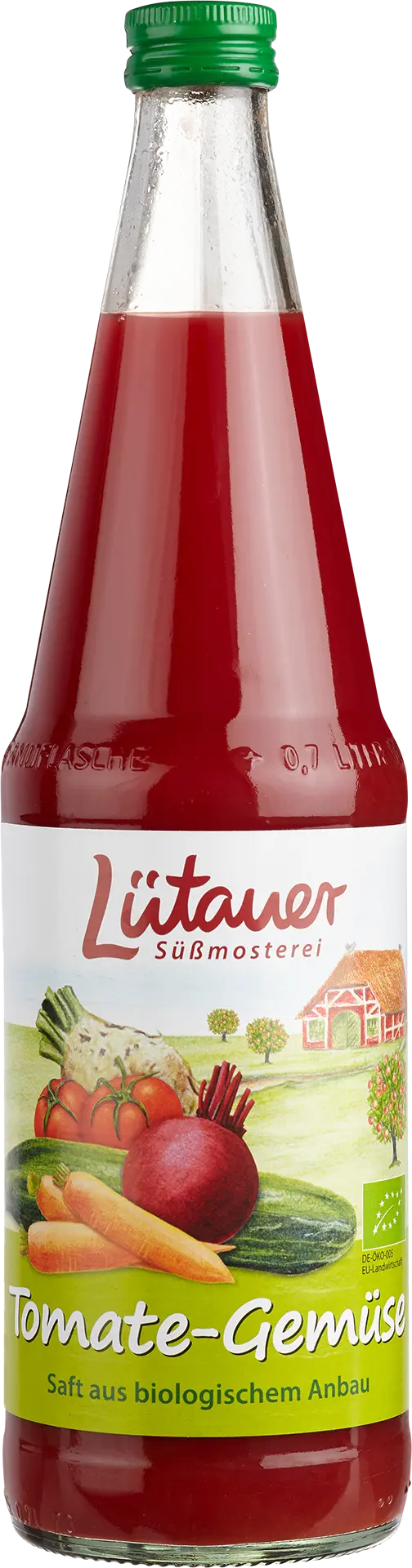 Lütauer Bio Tomaten-Gemüsesaft