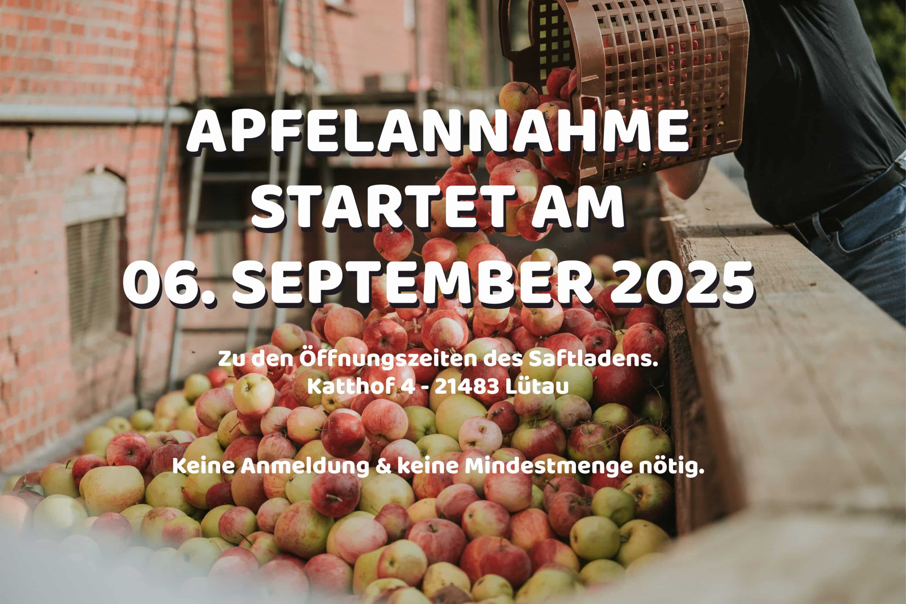 Apfelannahme