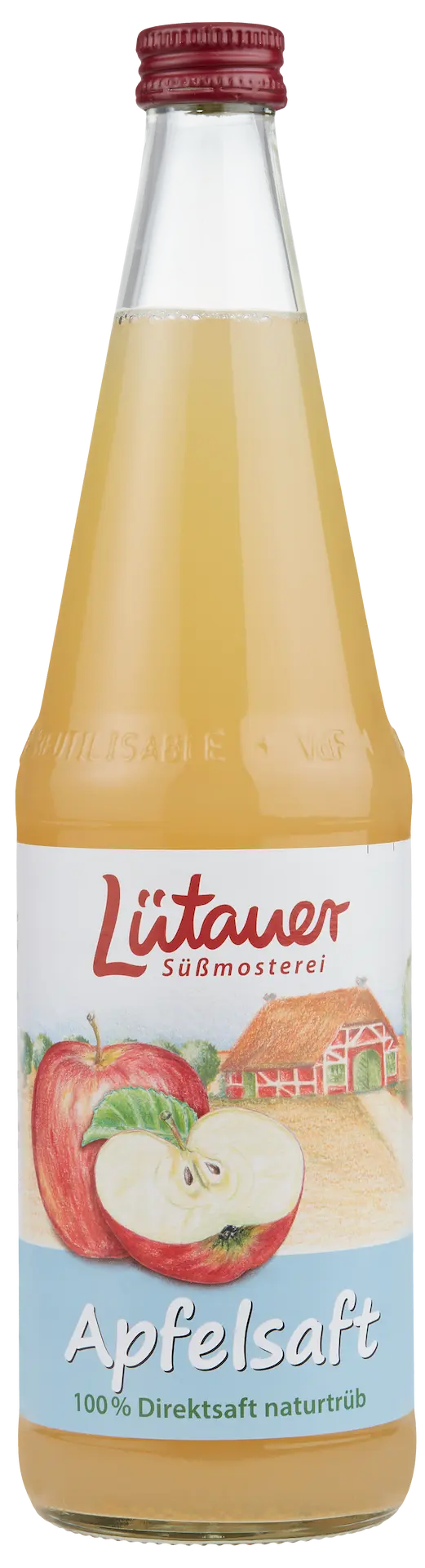 Trüber Lütauer Apfelsaft